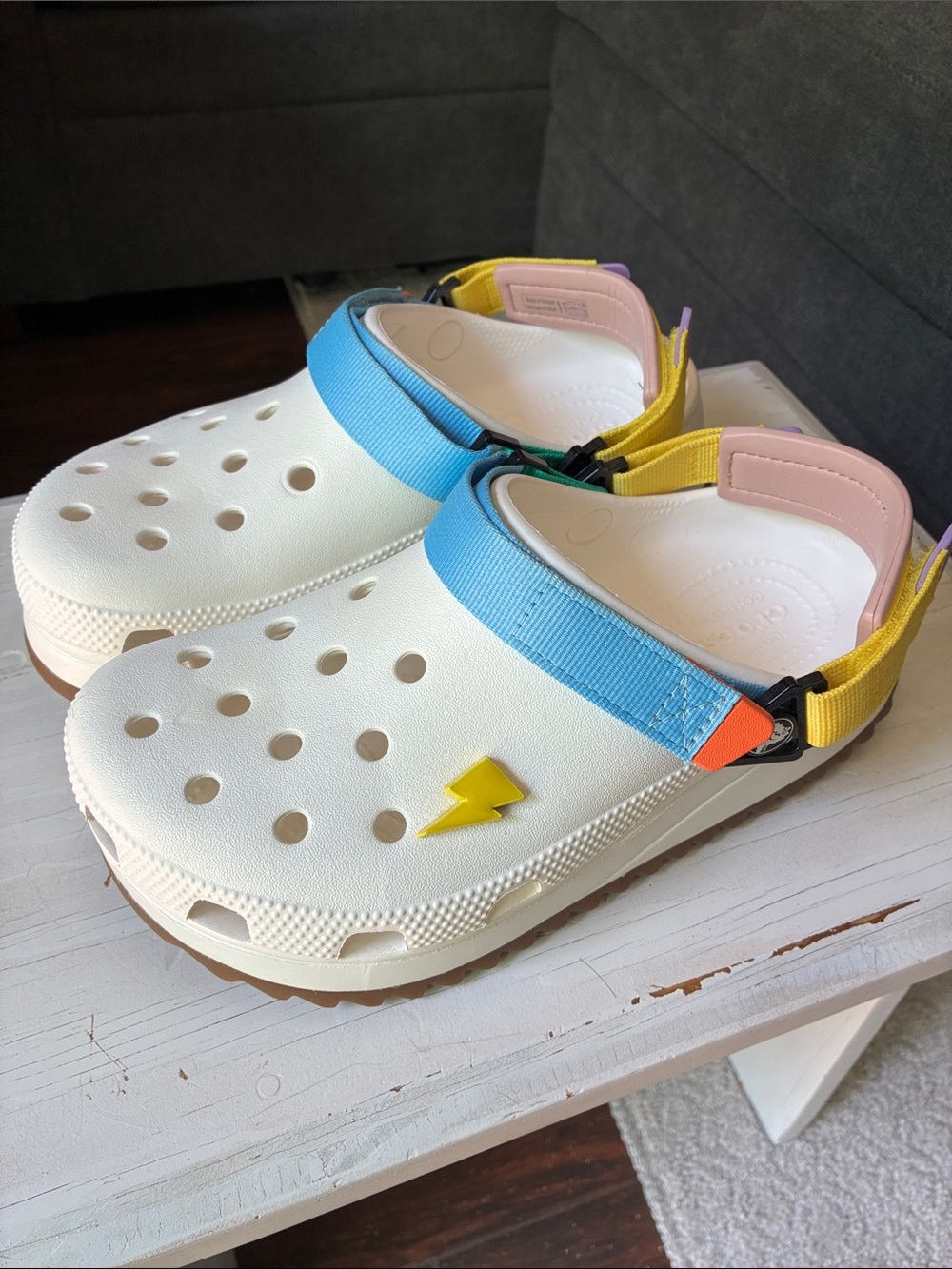 platform crocs